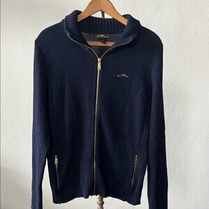Ralph Lauren LRL Zip Sweater Size Large